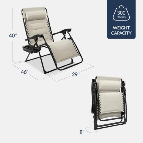 Best Choice Products Oversized Padded Zero Gravity Chair Recliner - Image 2