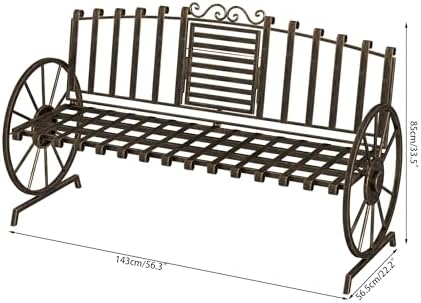 Outdoor Bench Patio Outdoor Garden Bench - Image 2