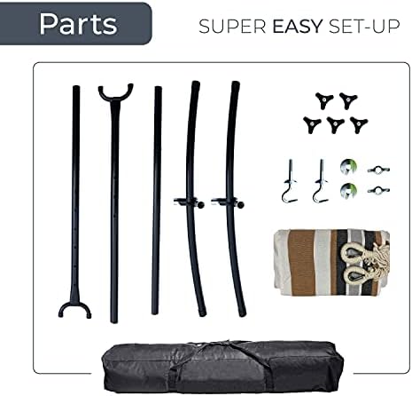 Backyard Expressions Double Camping Hammock - Image 4