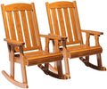 VINGLI Outdoor Rocking Chair Set of 2, Heavy Duty 600 LBS Rocker by VINGLI