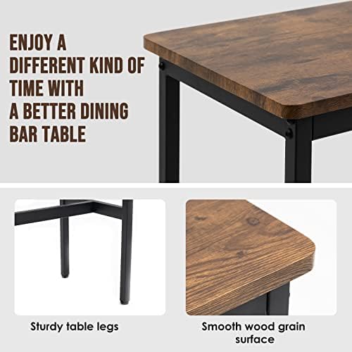 44.5" Bar Table, Pub Table - Image 4