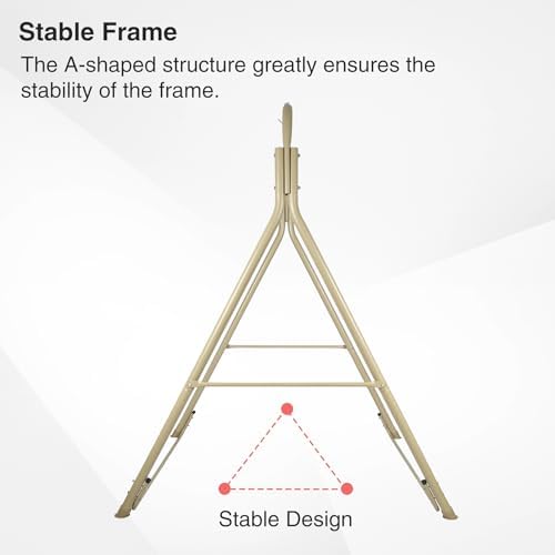 Hammock Chair with Stand, Include Hanging Swing Chair, Heavy Duty Hammock Swing - Image 3