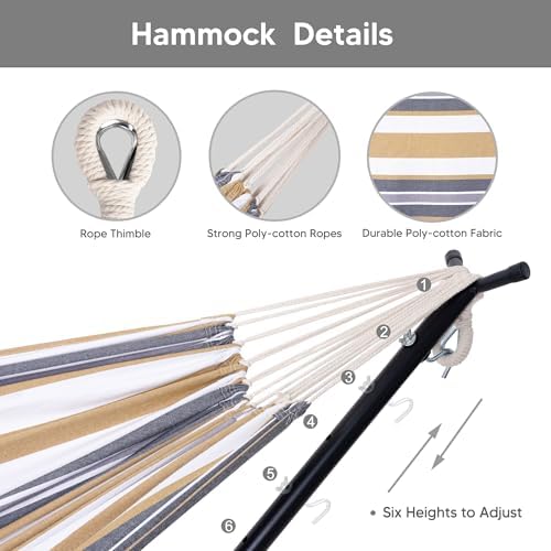 2-in-1 Convertible Large Hammocks - Image 5