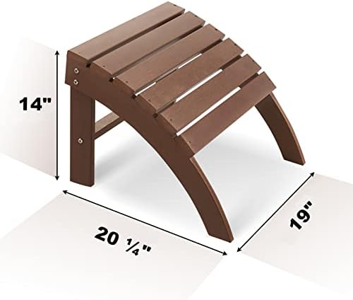 Adirondack Ottomans, Adirondack Chair Footrest - Image 3