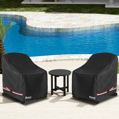 Waterproof 2 Pack Patio Adirondack Chair Cover - Image 5