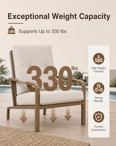 5 Piece L-Shaped Outdoor Sectional Sofa Patio Conversation Set - Image 3