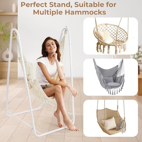 Hammock Chair Stand, 220 lbs Capacity, Hanging Chair Stand - Image 3