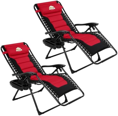 Oversized Zero Gravity Chair, 400-lb Capacity Recliner by ColegenceOutdoor