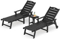 LUE BONA Outdoor Chaise Lounge Chairs, 5-Position by LUEBONA