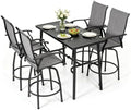 NUU GARDEN 5-Piece Outdoor Bar Set by NUUGARDENCORPORATION
