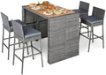 RELAX4LIFE 5-Piece Outdoor Bar Set by RELAX4LIFE