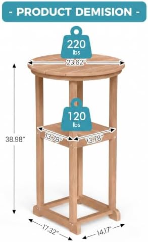 Ciokea Outdoor Round Table 1 Pieces - Image 3