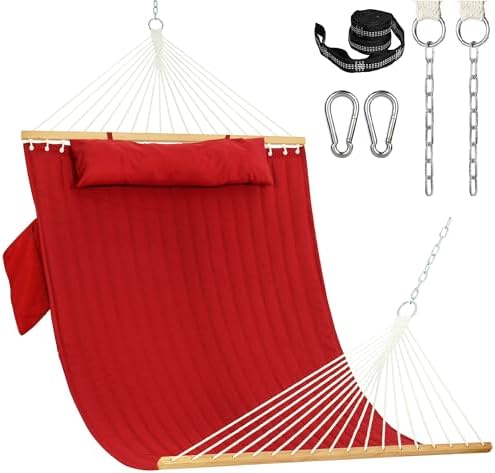 Lazy Daze Double Hammock with Pillow & Tree Straps by LazyDazeHammocks