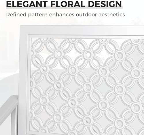 Grand patio 50" Outdoor Bench, Garden Bench - Image 6