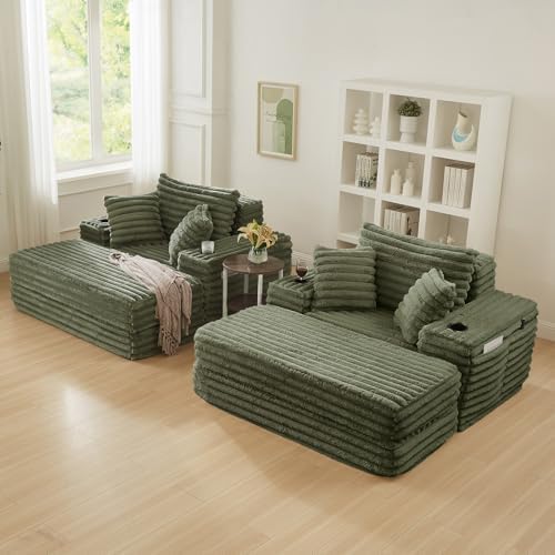 5-In-1 Oversized Chaise Lounge Chair Indoor - Image 6