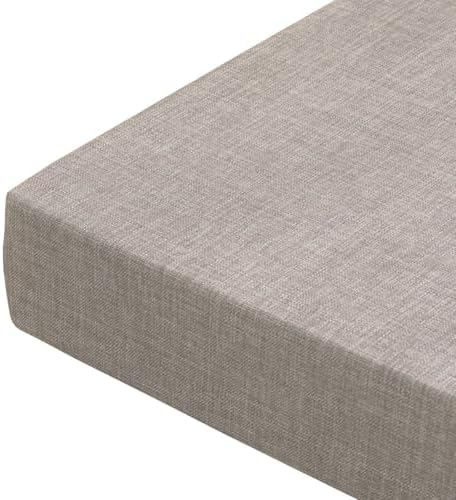 Cushion for Porch Swing 24x60in Linen Fabric for Dining Shoes Bench Settee Patio by Unknown