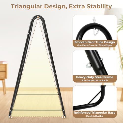 Hammock Chair Stand, 220 lbs Capacity, Hanging Chair Stand - Image 4