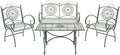 SAFAVIEH Outdoor Sophie 4-Piece Patio Sectional Sofa Set, 39.3" PAT5001D by Unknown