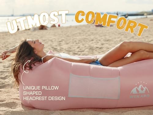 WEKAPO Inflatable Couch Air Lounger Chair - Image 6