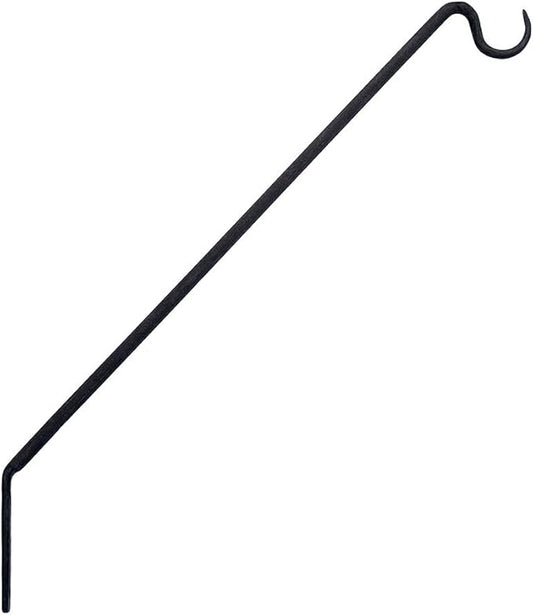 Achla Designs Wall Mount Bracket Shepherd's Pole, Angled (BGP-09)