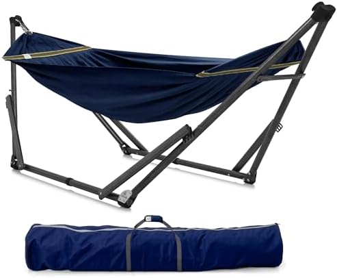 Tranquillo Uniki Hammock with Stand, 550 lbs Capacity by Tranquillo