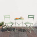 Bistro Table & Chairs Set of 2, Folding Outdoor Patio Furniture by Decksplore%E2%80%94BuiltforOutdoor