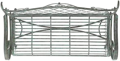 SAFAVIEH Outdoor Abner Metal Bench - Image 6