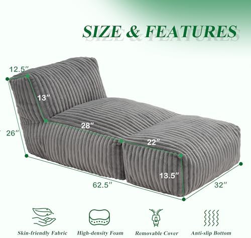 Hobestluk Large Bean Bag Chairs - Image 2