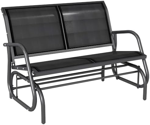 Outsunny 2-Person Outdoor Glider Bench by Outsunny