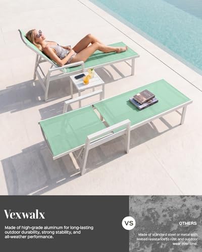 Patio Chaise Lounge Chair Outdoor - Image 7