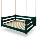 Amish Made Dark Green Full Bed Hanging Daybed Made in USA by EcommersifyInc