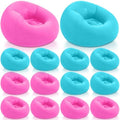 Realspring Inflatable Bean Bag Chairs, Lake Blue by Realspring