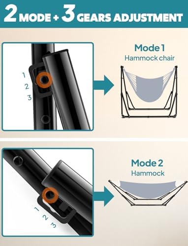 ANYOO 2-in-1 Hammock & Chair Stand - Image 5