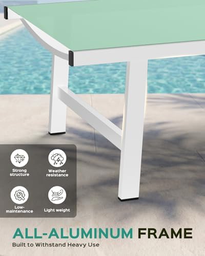 Patio Chaise Lounge Chair Outdoor - Image 6
