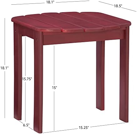 Linon Adirondack End, 18.11 x 18.5 x 18.11 - Image 3