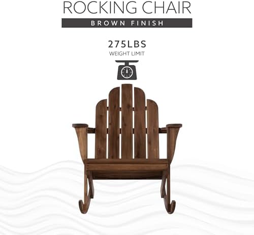 Linon Woodstock Rocking Chair - Image 6