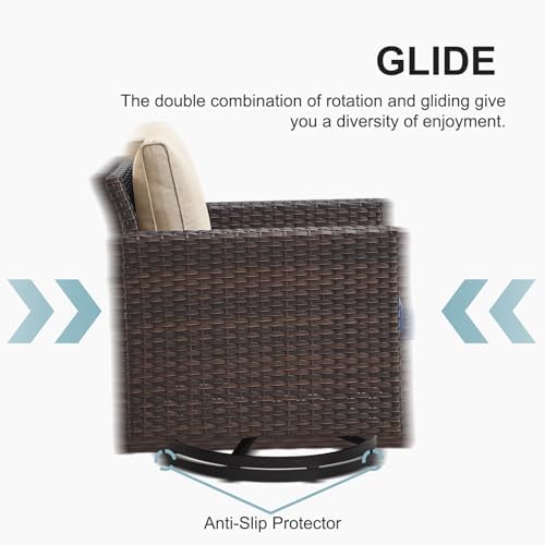 7 Pieces Patio Furniture Set - Image 6