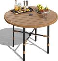 DWVO Outdoor Patio Dining Table Round by DWVO