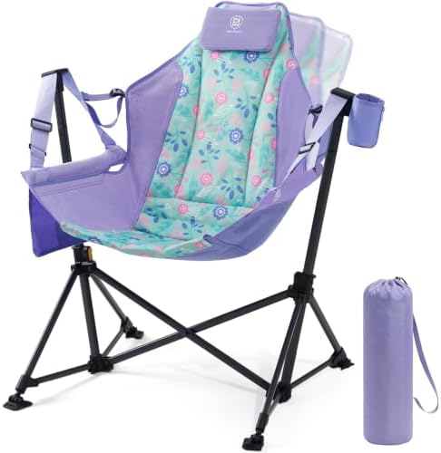 EVER ADVANCED Hammock Camping Chair, Oversized Heavy Duty Swing Chair by EVERADVANCED