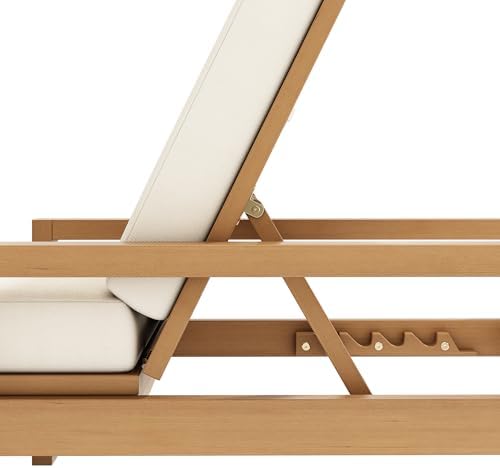 Think 30Lounge Chair Set of 2, Patio Sun Tanning Chair, Outdoor Chaise Lounger - Image 7