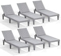 Nestl Lounge Chair Outdoor, Tanning Chair, Chaise Lounge Outdoor Set of 6 by Nestl