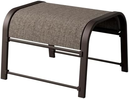 Outdoor Patio Ottoman Footstool by Unknown