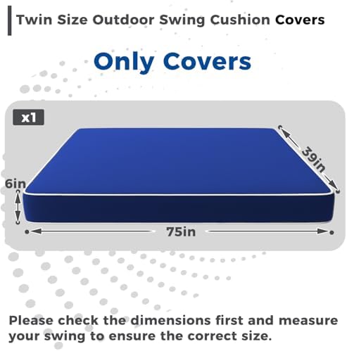 Outdoor Twin Porch Mattress Cover Waterproof, 6inch Outdoor Mattress Cover - Image 2