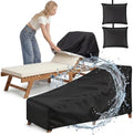 Chaise Lounge Cover 2 Pack Heavy Duty Patio Furniture Covers by OrbitShell