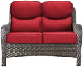 Luxury Patio 2-Seater Sofa Outdoor Loveseat by ACTREST
