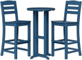 Shintenchi 3 Pieces Outdoor High Top Bar Set, 1 Patio High Top Round Table and by Shintenchi%7CFurnitureMadeforRealLife