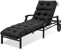 MTMR Chaise Lounge Cushion Outdoor, Patio Furniture Chair Pad, Waterproof by Unknown