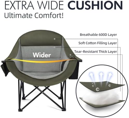 Oversized Camping Chairs for Adults - Image 3