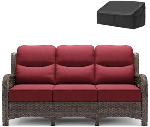 Oversized 3-Seater Outdoor Sofa by HILLGA