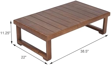 Christopher Knight Home Westchester Rectangular Outdoor Coffee Table, Slat - Image 2